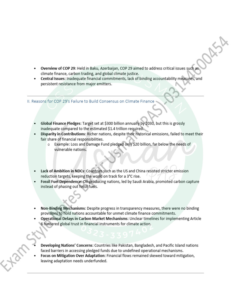 Lecture 9 Exam Style Questions CA | PDF | Climate Change Mitigation ...