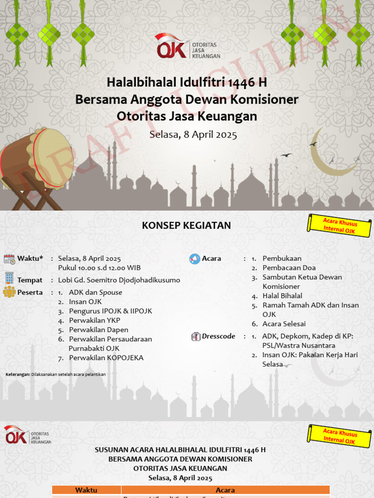 Konsep Dan Susunan Acara Halbil | PDF