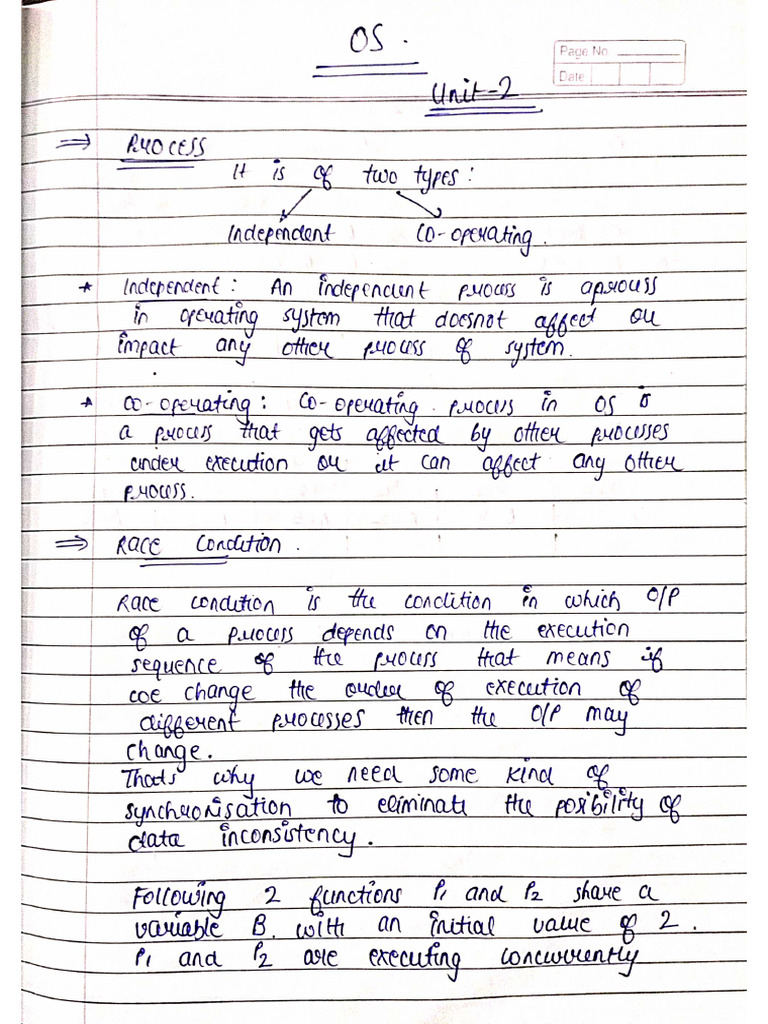 OS Unit 2 part 2 | PDF