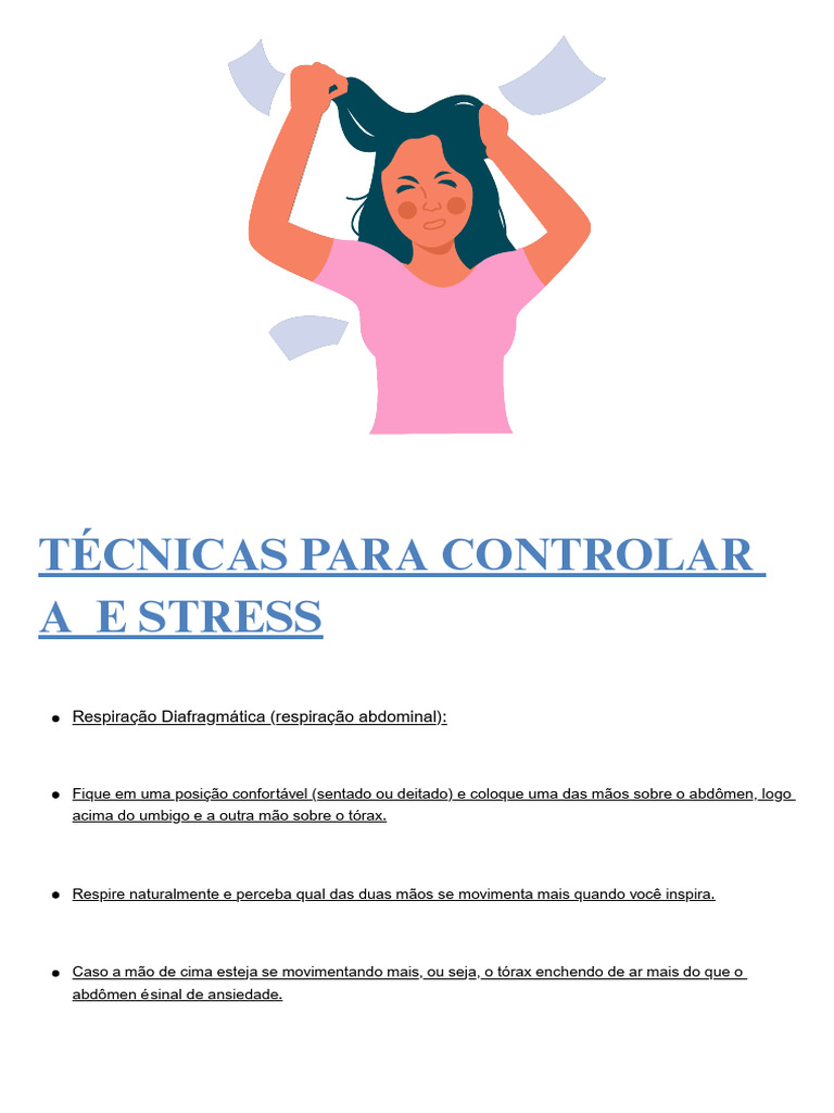 Estratégias para Controlar A Ansiedade e Stress - Docx - 20240215 ...