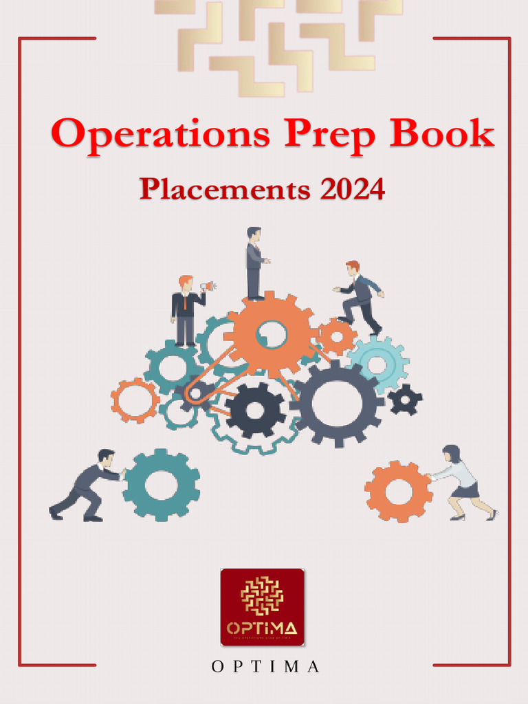 Operations Compendium | PDF | Logistics | Six Sigma