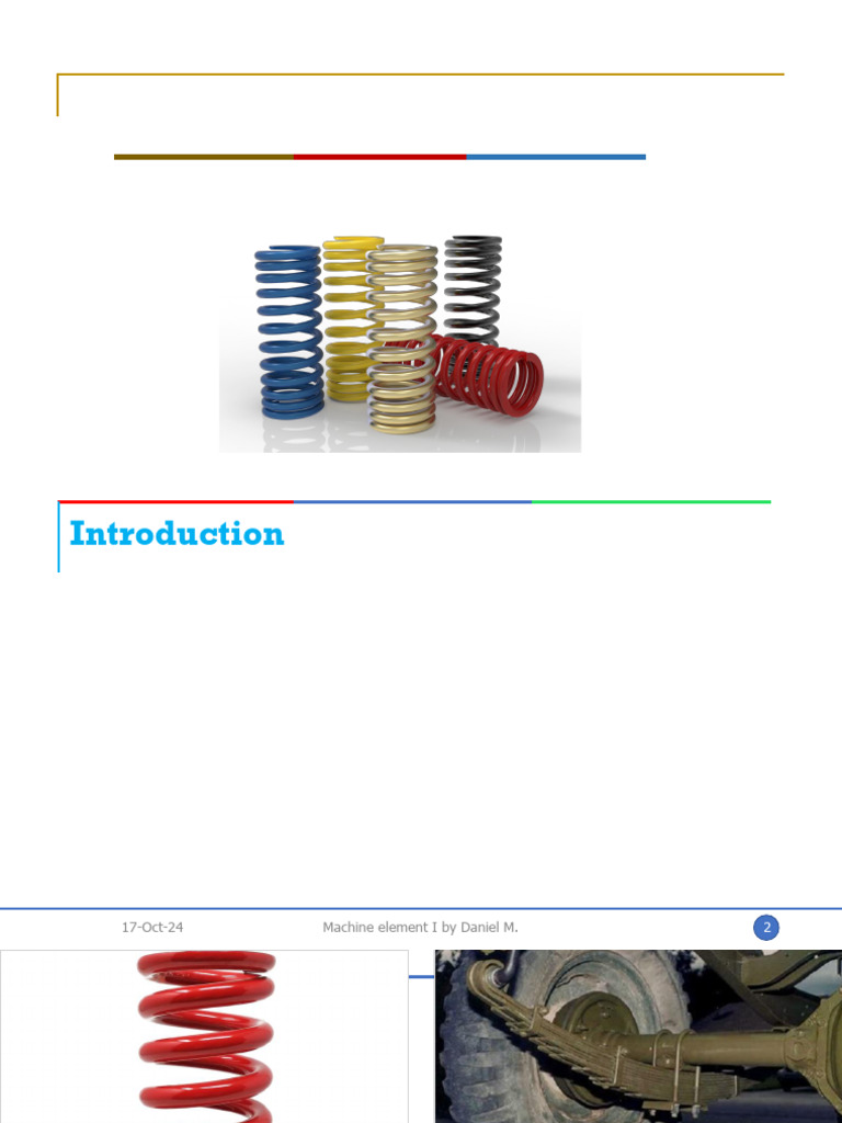 Understanding Springs in Engineering | PDF | Helix | Stress (Mechanics)