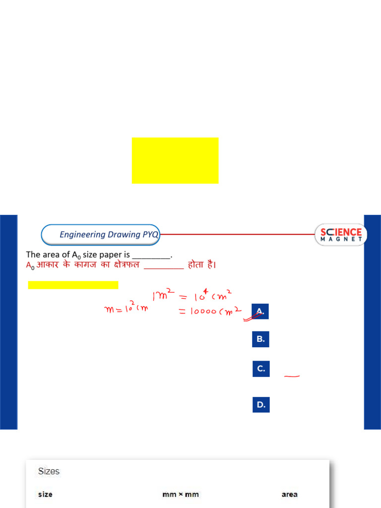 Engineering Drawing PYQ Questions | PDF | Length | Geometry