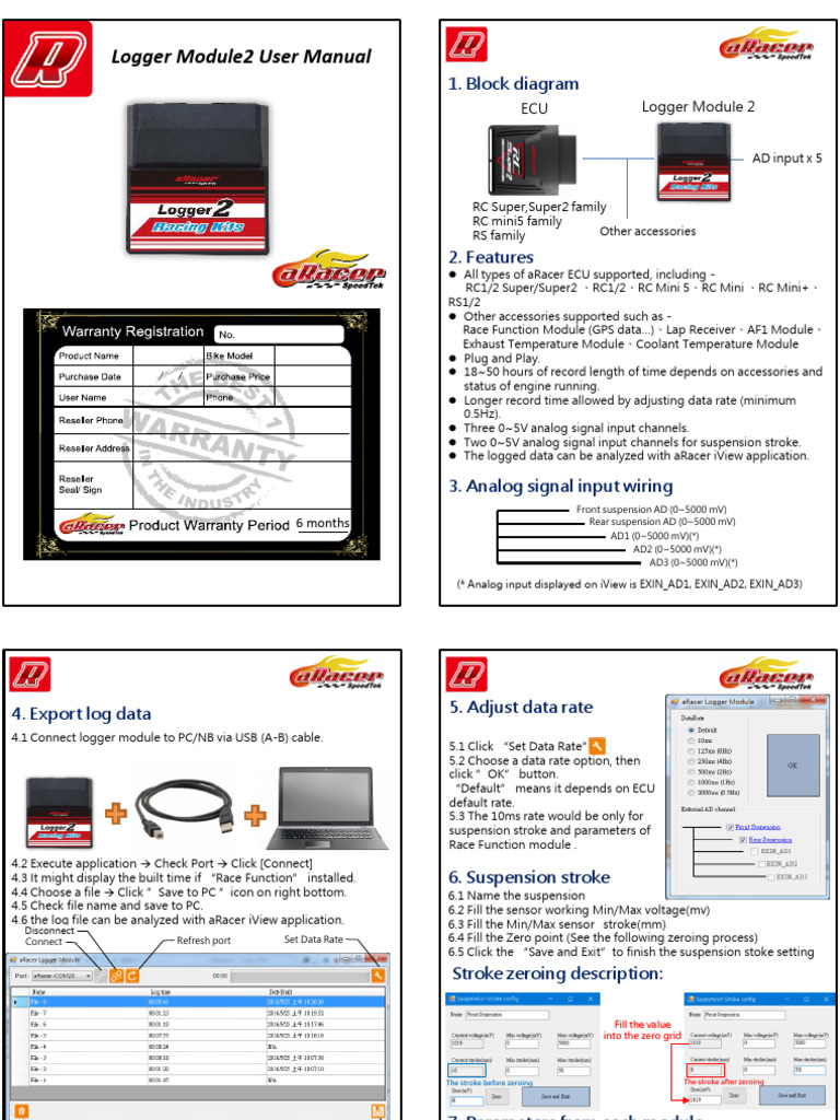 LoggerModuleManual 2 (EN) - 20201105 | PDF | Information And ...