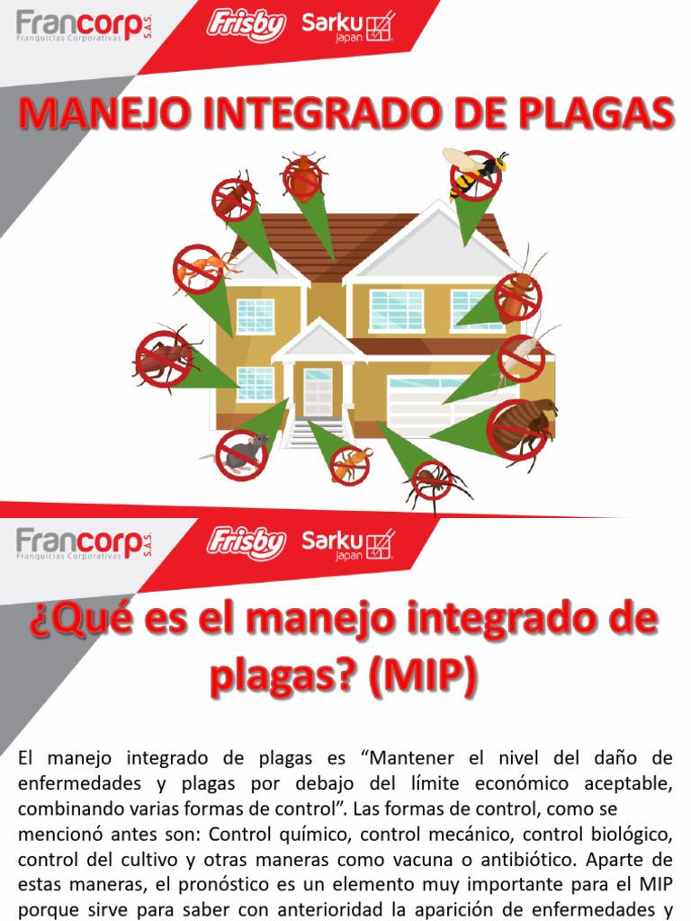 Manejo Integral de Plagas en Alimentos | PDF | Residuos | Plaga (organismo)