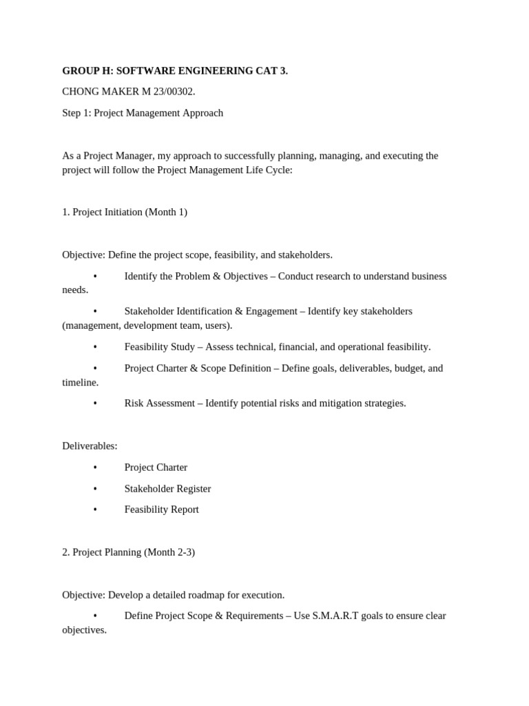 Project Management Life Cycle Guide | PDF | Project Management | Computing