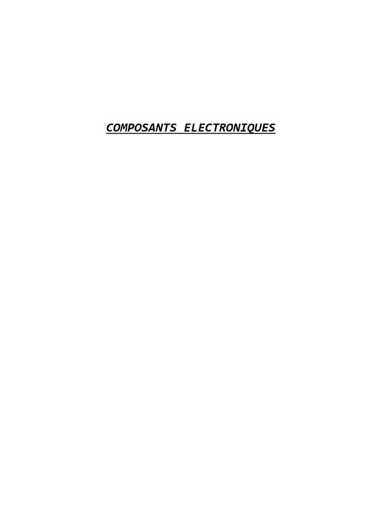 Physique des Semiconducteurs et Bandes d'Énergie PDF Semi — free download
