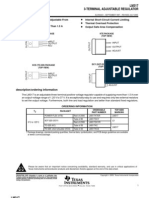 D D D D D: LM317 3-Terminal Adjustable Regulator