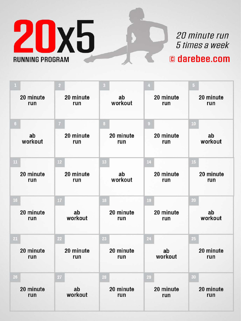 20x5 Running | PDF