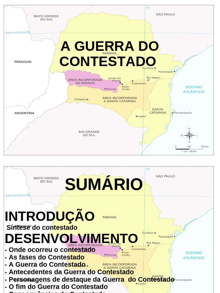 Guerra do Contestado: Conflito e Consequências | PDF | Militar | Brasil