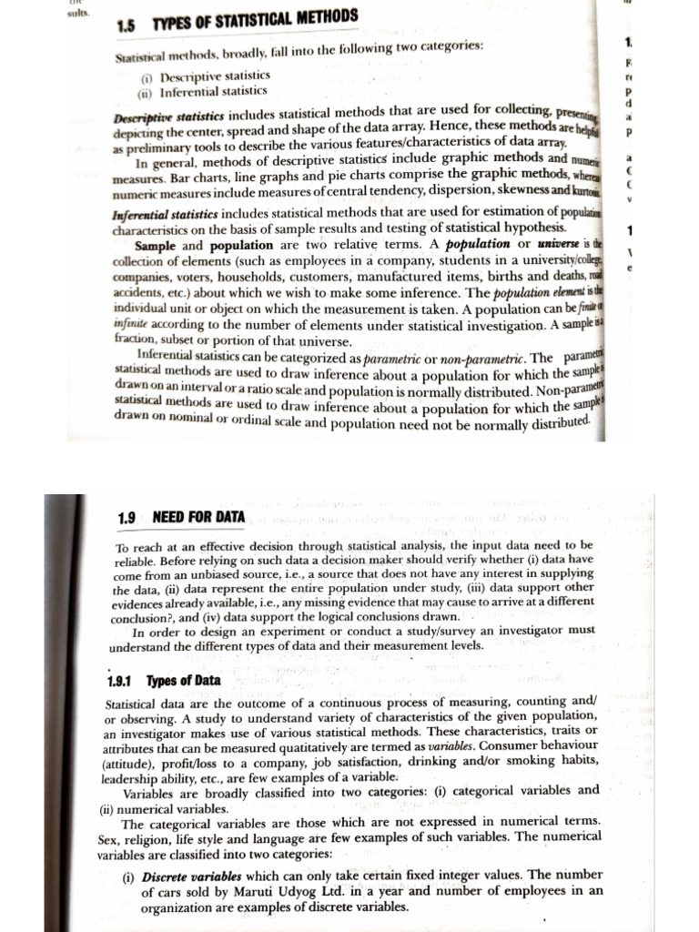 Data Types and Sources of Data | PDF