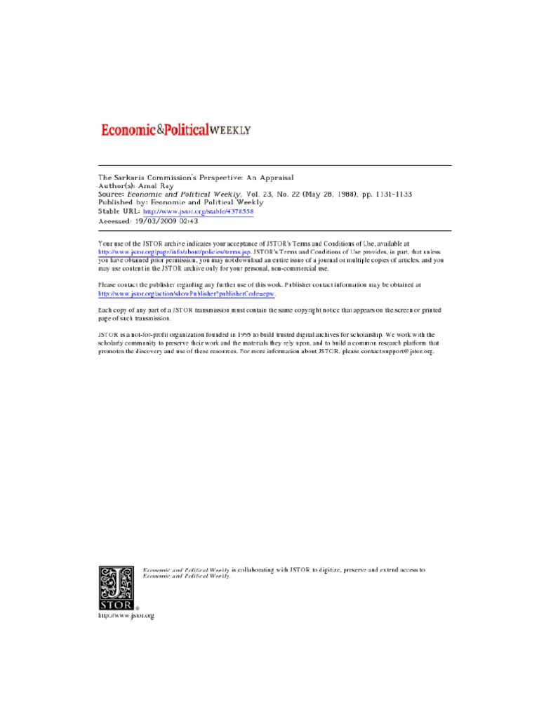 Sarkaria commission upsc picture