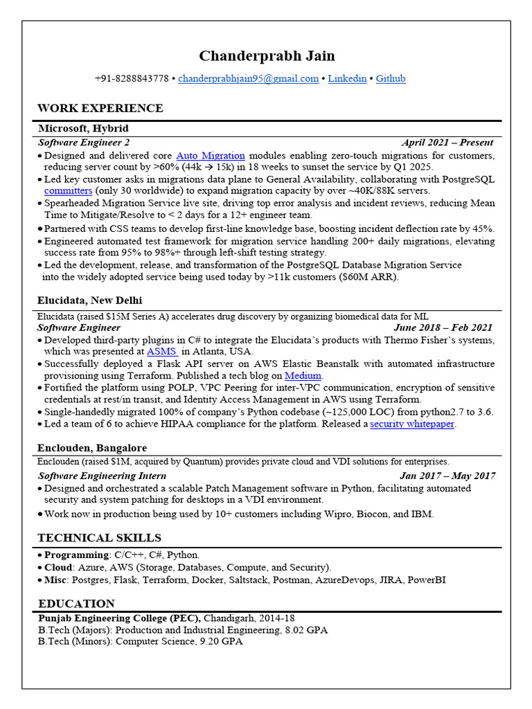 Software Engineer with Cloud Expertise | PDF | Cloud Computing | Amazon ...
