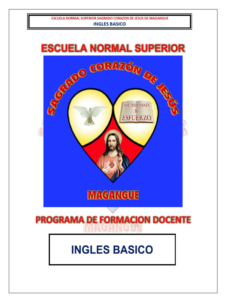 Modulo Ingles Basico | PDF | Aprendizaje | Plan de estudios