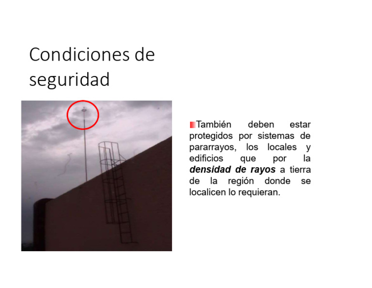 Normativa de Seguridad en Pararrayos | PDF