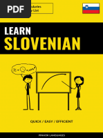Slovenian Alphabet | PDF | Consonant | Vowel