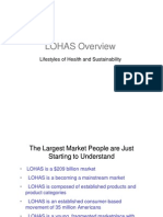 LOHAS Overview LOHAS Overview: Lifestyles of Health and Sustainability