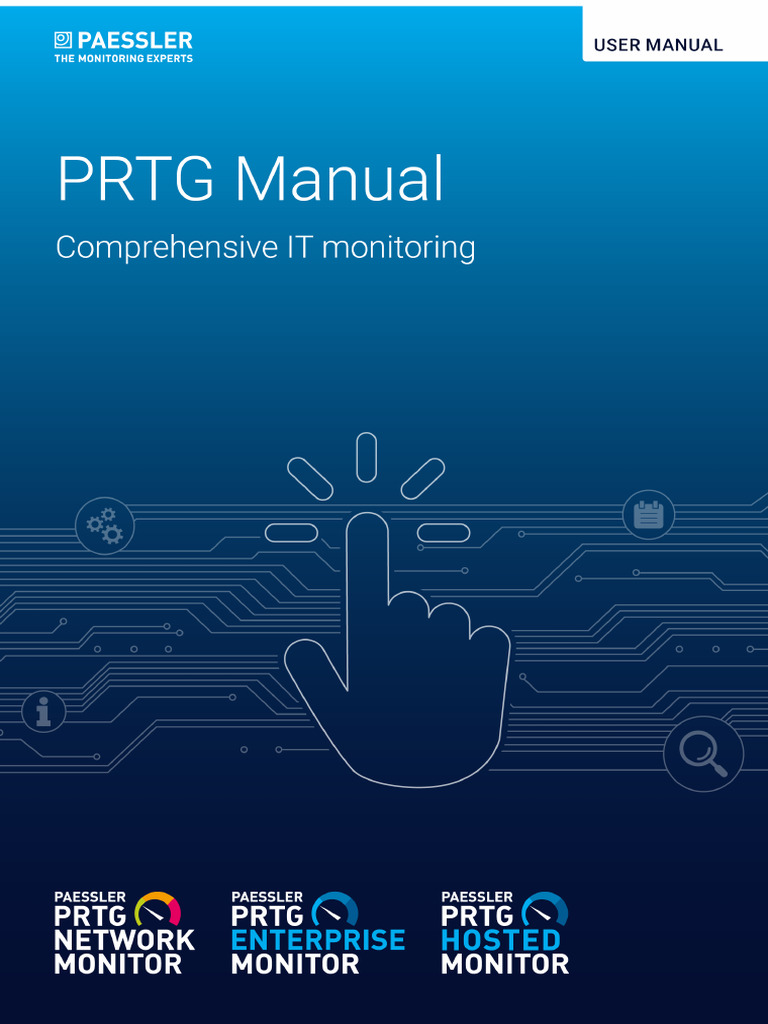 PRTG Monitoring Software Manual | PDF | Hyper V | Quality Of Service