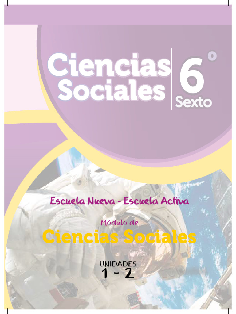 Módulo de Ciencias Sociales 6º Grado | PDF | Universo | Estrellas