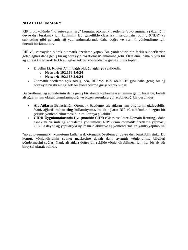 No Auto-Summary | PDF