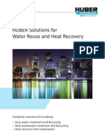 HUBER Solutions For Water Reuse and Heat Recovery