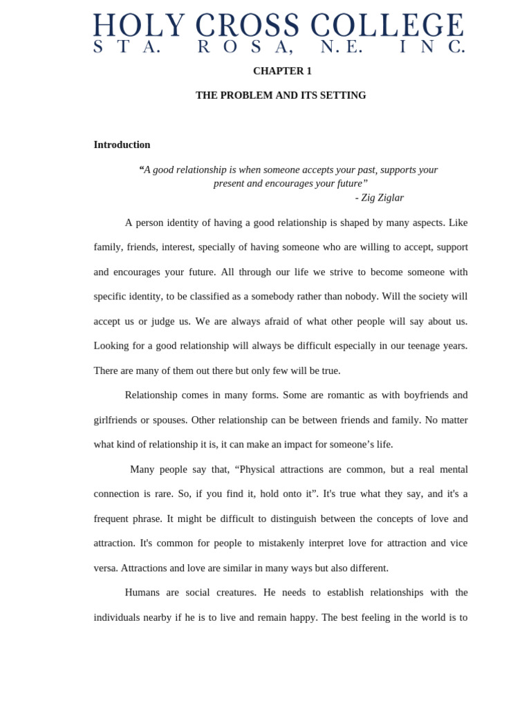 Impact of Romantic Relationships on Teens | PDF | Adolescence | Survey ...