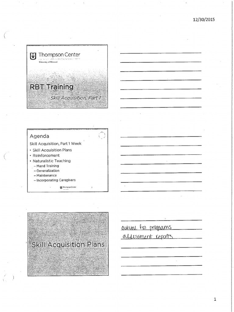 3 +Skill+Aquistion+Part+1+-+PowerPoint | PDF