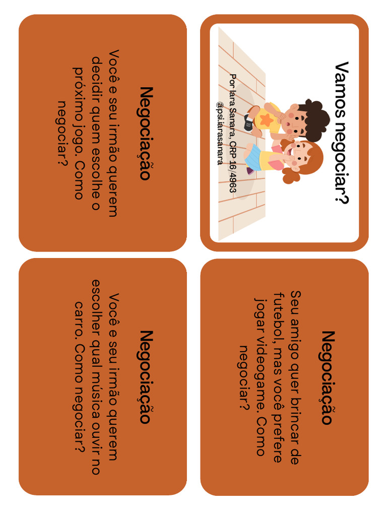 RECURSO Cards Vamos negociar (1) | PDF