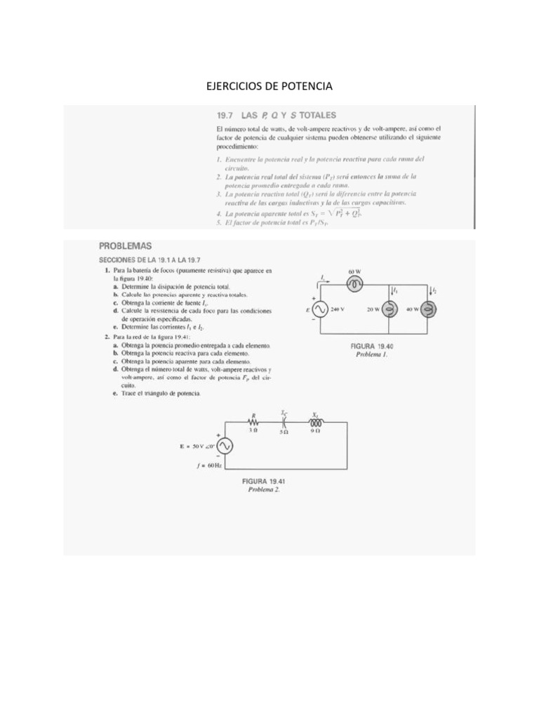 Ejercicios De Potencia Pdf