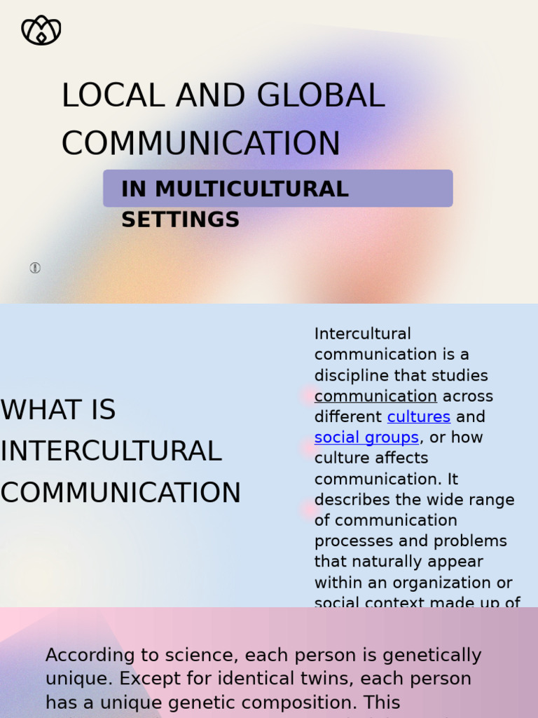 Local and Global Communication - 20250311 - 090643 - 0000 | PDF ...