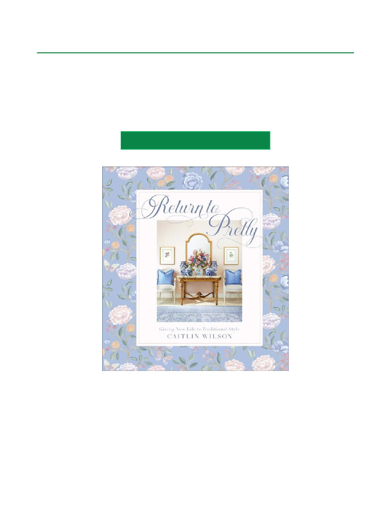 Learn Return To Pretty Giving New Life To Traditional Style Complete ...