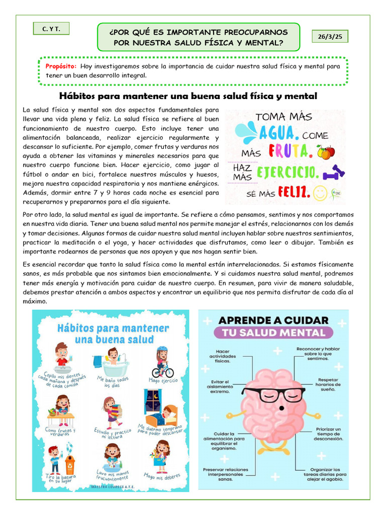 DÍA 3 SEM. 2 EXP. 1 Ficha CIENCIA Y TECNOLOGÍA. | PDF