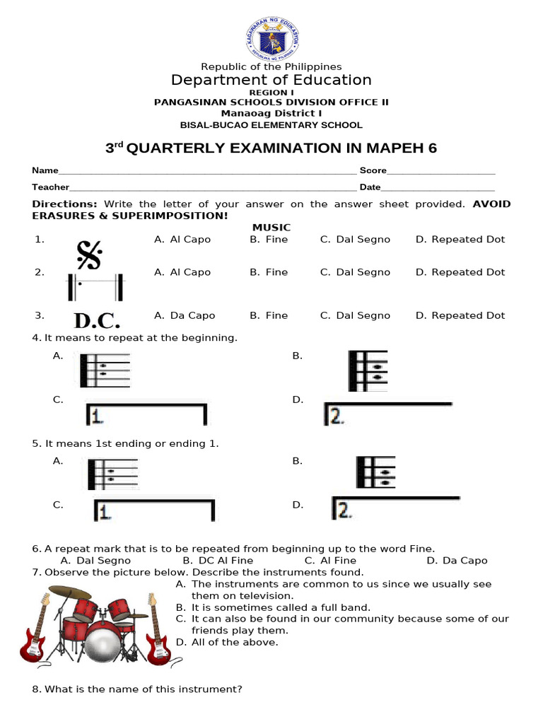 3rd Quarter Grade 6 | PDF | Gravity | Force