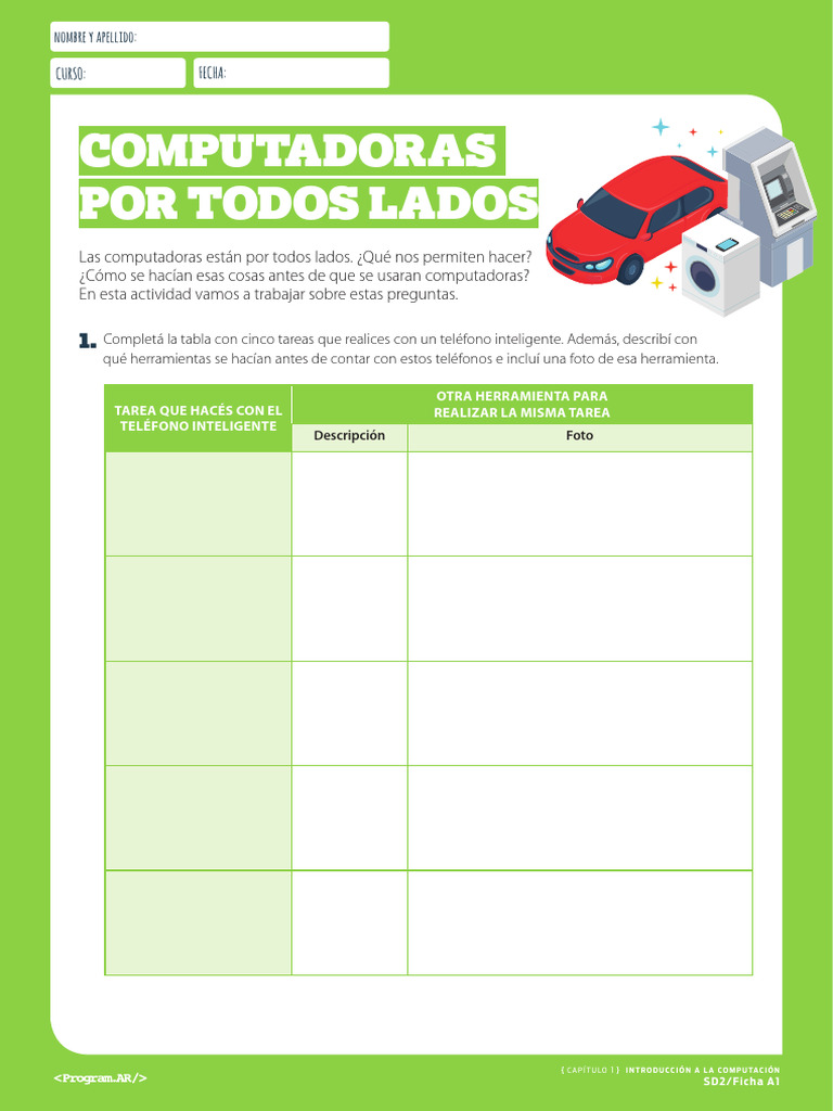 4 Grado Actividades PDF | PDF | Protocolos de internet | Hardware de la ...