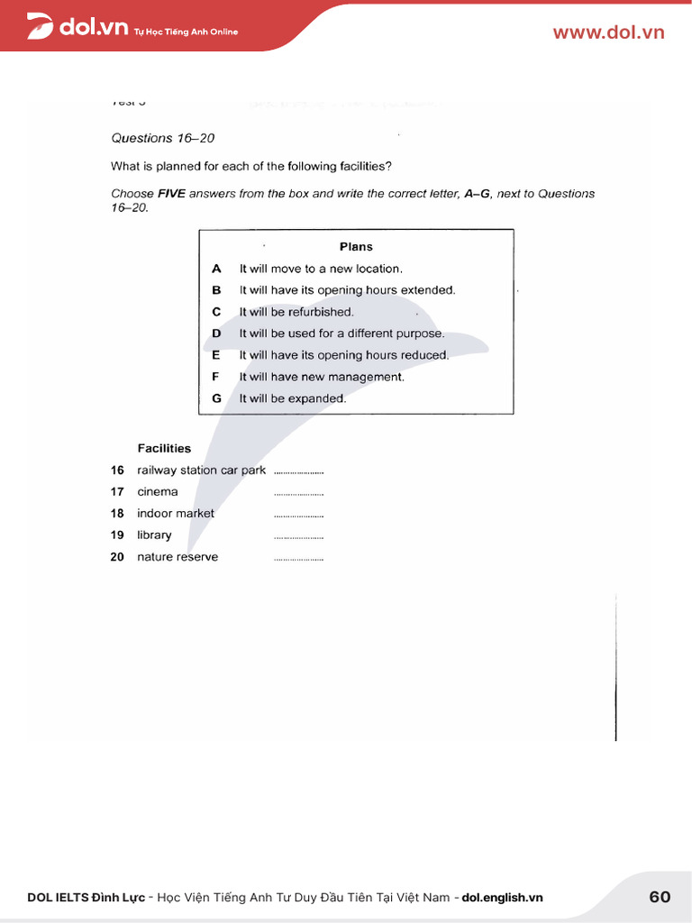 (LISTENING) Matching 7.4 | PDF