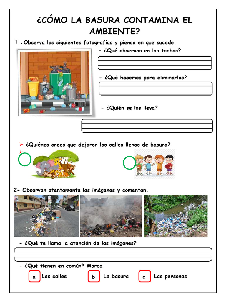 La Basura y su Impacto Ambiental | PDF | Residuos | Contaminación