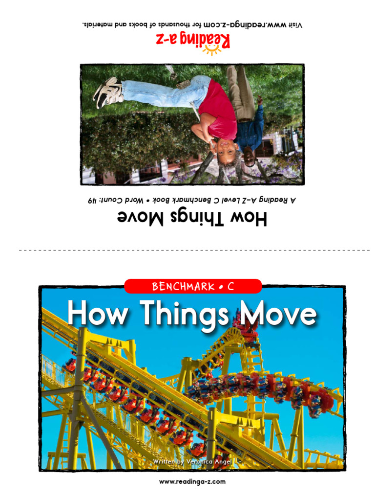 How Things Move: Level C Book | PDF