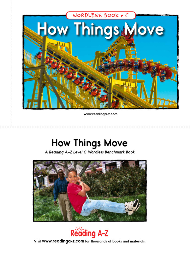 How Things Move: Level C Wordless Book | PDF
