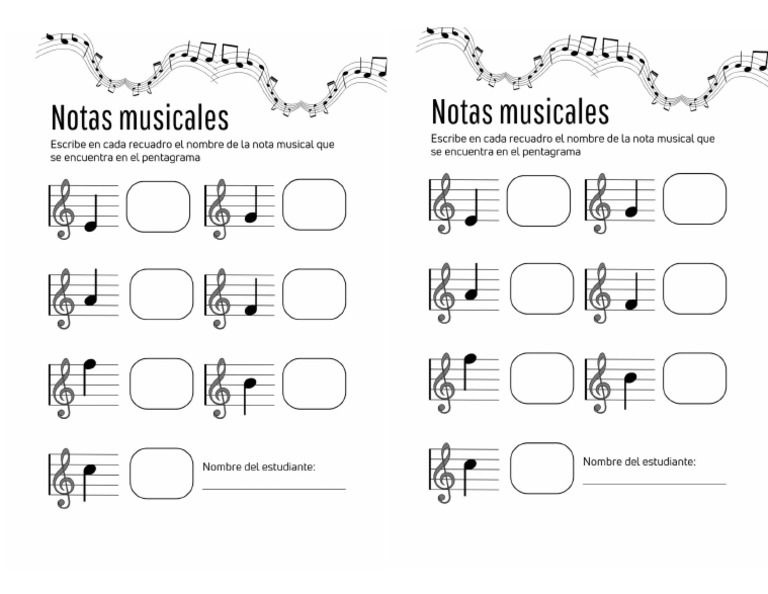 Notas Musicales | PDF