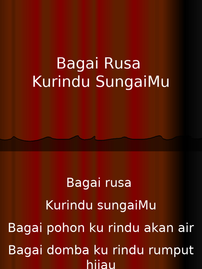 Rindu Spiritual kepada Tuhan | PDF