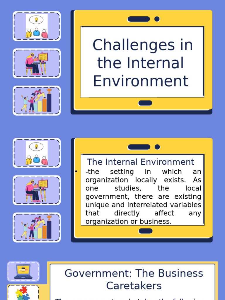 Internal Environment Challenges for Businesses | PDF | Social Psychology