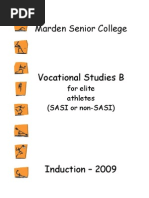 Marden Senior College: Vocational Studies B