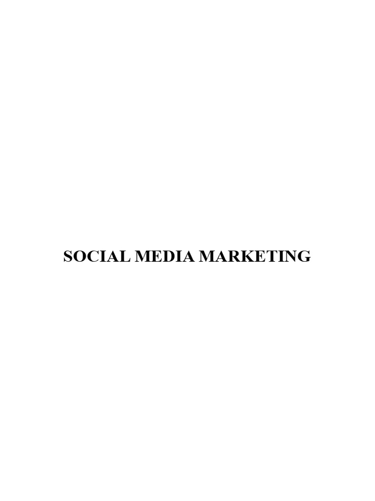 Social Media Marketing Guide | PDF | Social Media Marketing | Popular ...