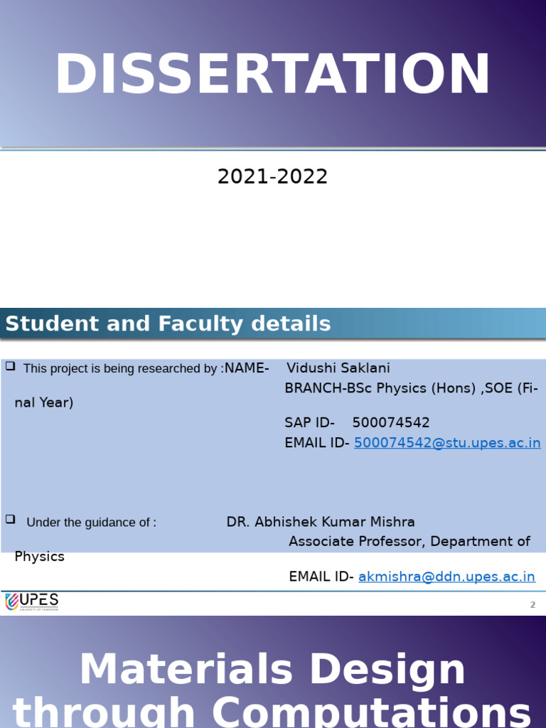 Presentation On BSC Dissertation Work (Autosaved) | PDF | Solar Cell ...