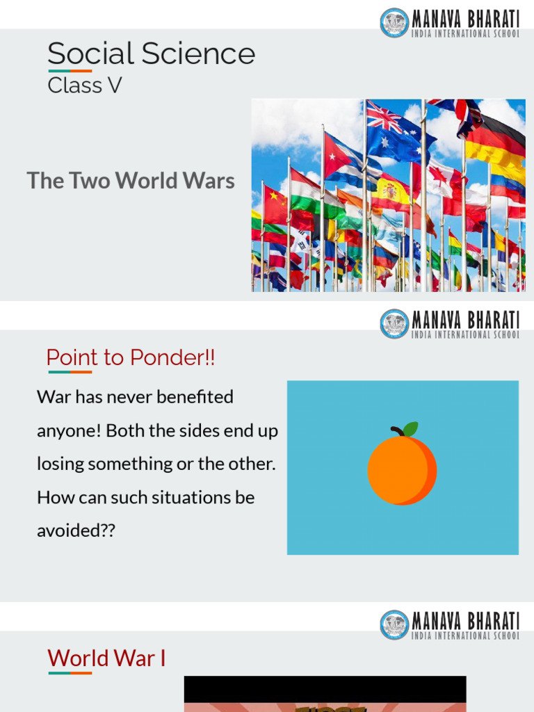 The Two World Wars | PDF