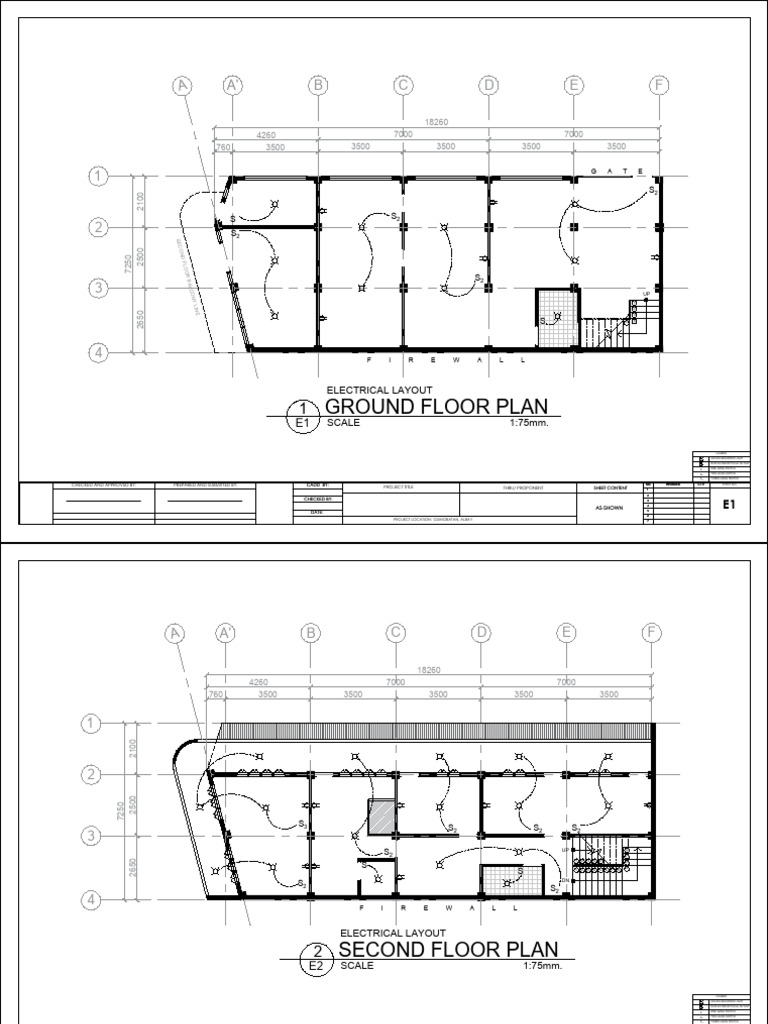 Electrical Layout Plans for Guinobatan | PDF