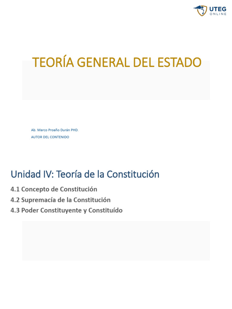 Go Teoria Gnral Estado U4 C7 PDF | PDF