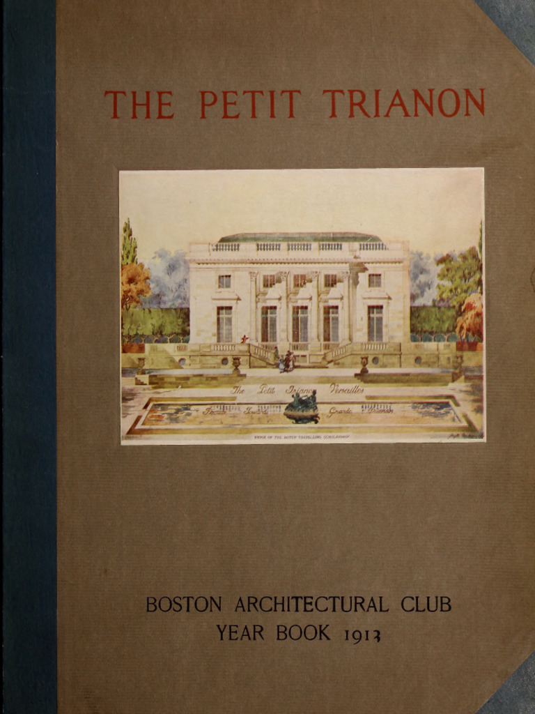 Year Book of The Boston Architectural Club | PDF | Palace Of Versailles