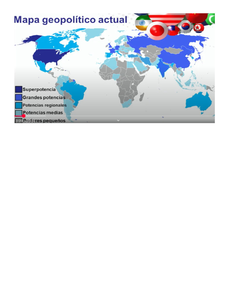 Mapa Geopolítico Actual | PDF