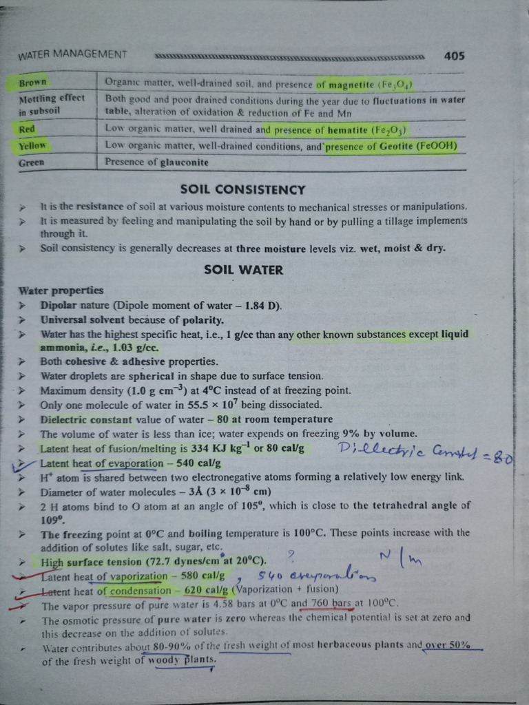 Soil Water Management Techniques | PDF | Soil | Porosity